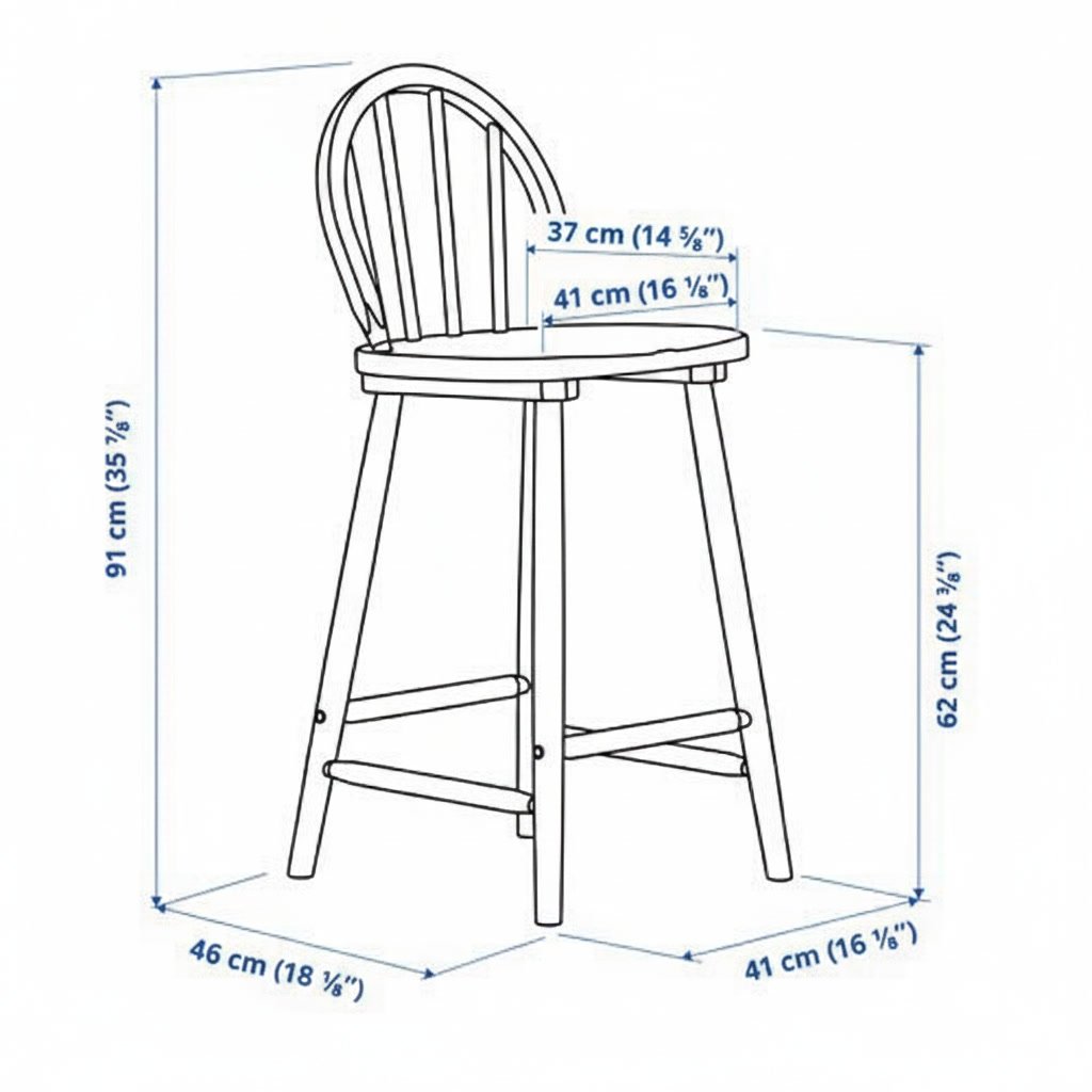 OAKVIK Bar Stool - Image 5