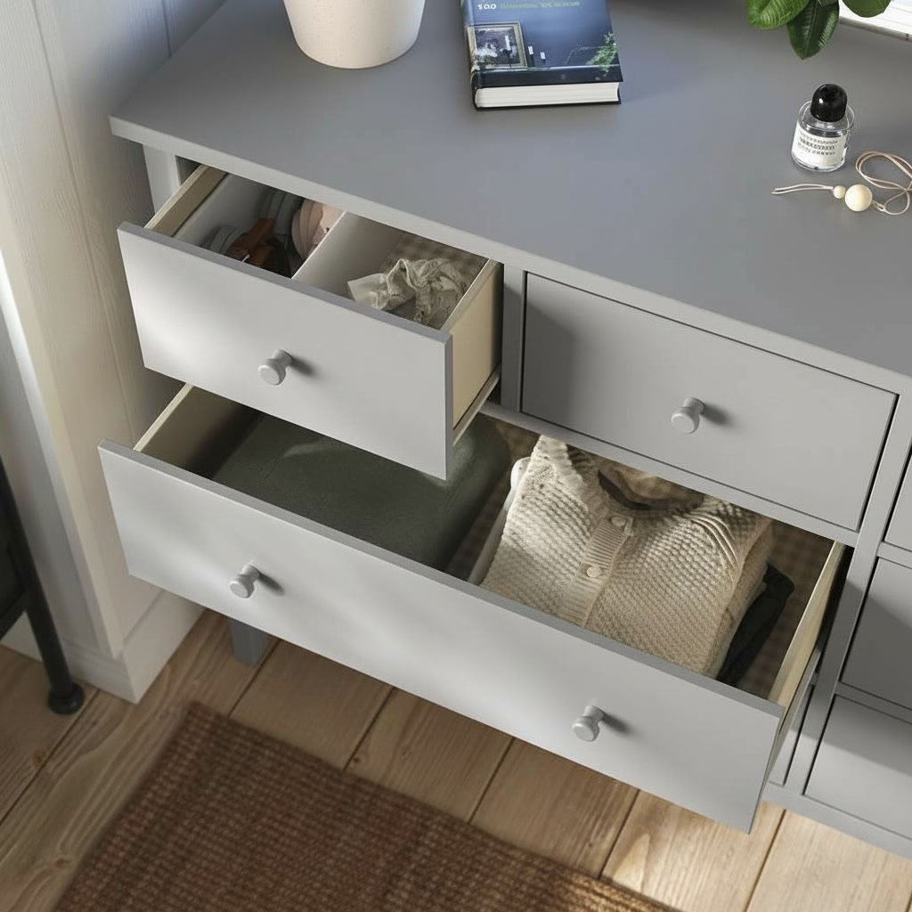 VALDORA Wide 8-Drawer Storage Chest - Image 5