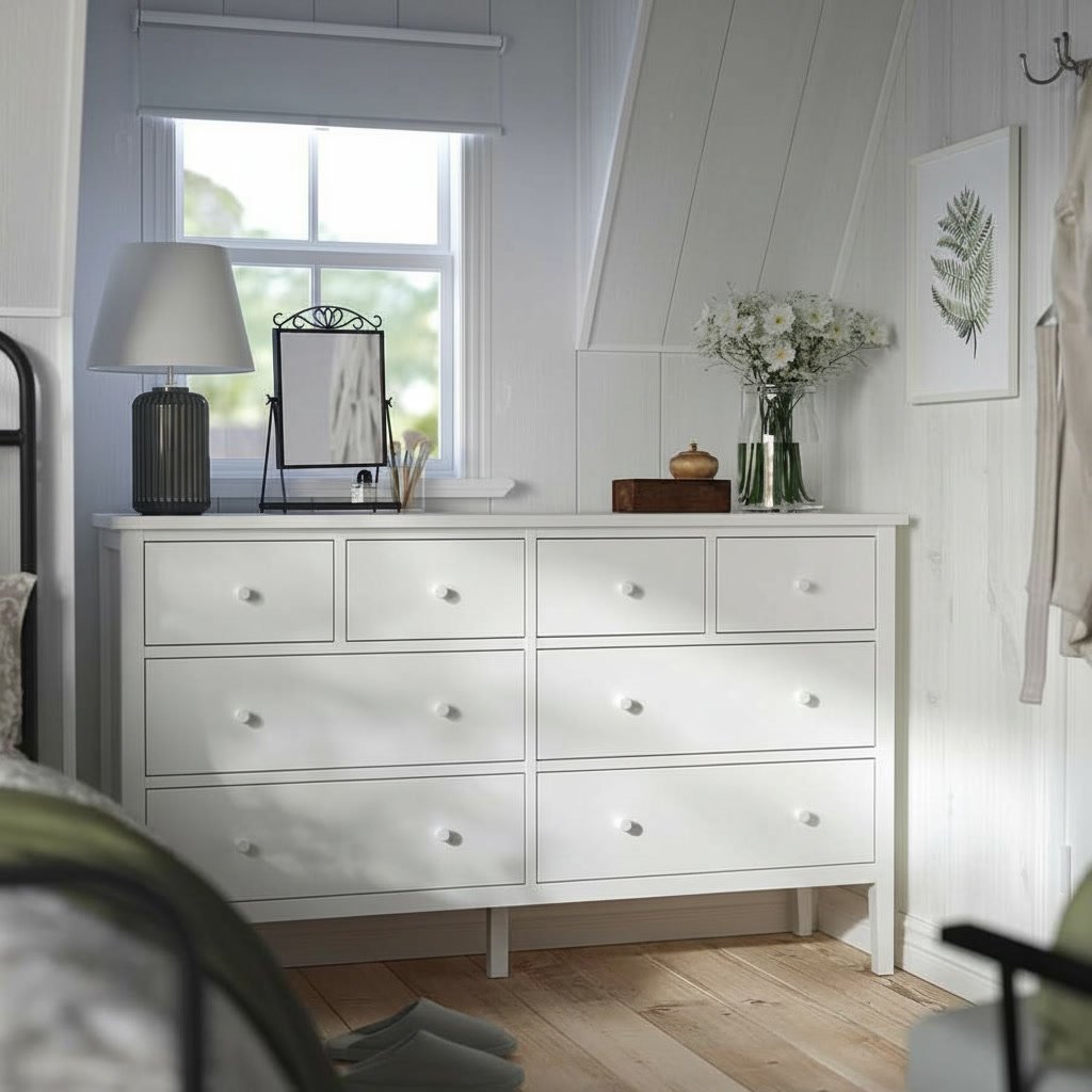 VALDORA Wide 8-Drawer Storage Chest - Image 2