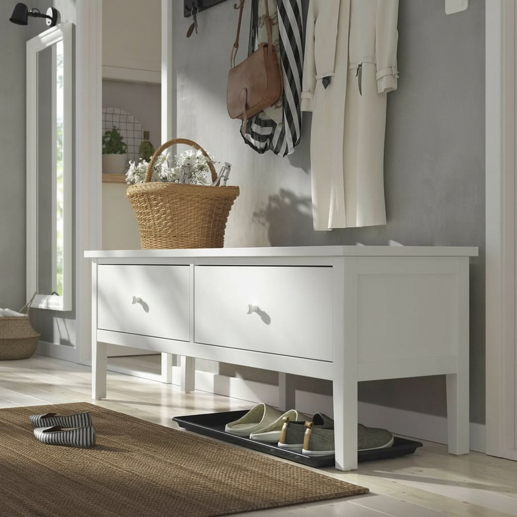 VALDORA 2-Drawers Rectangular Bench - Image 5