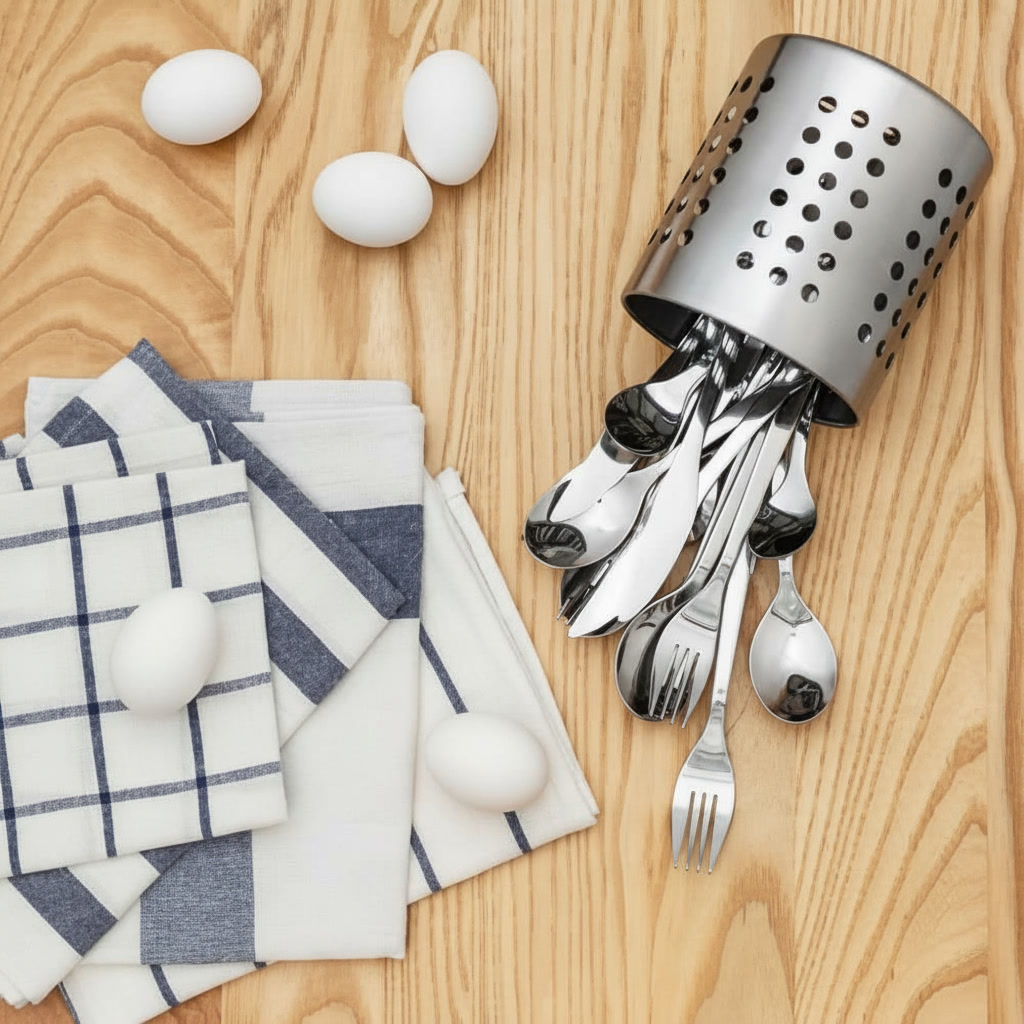 FORVIK 24-Piece Stainless Steel Cutlery Set - Image 2