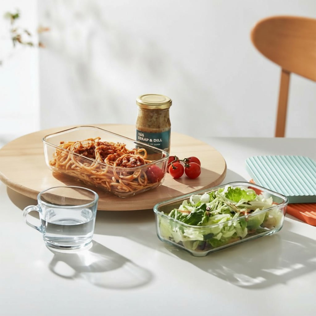 HAVVIK Tempered Food Glass Container - Image 2