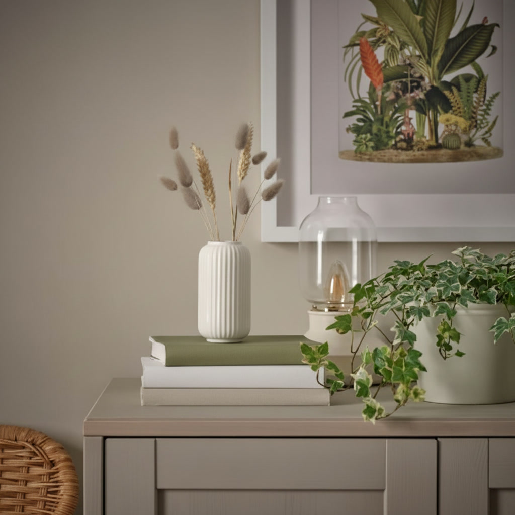 STILVIK Cylindrical Stoneware Vase