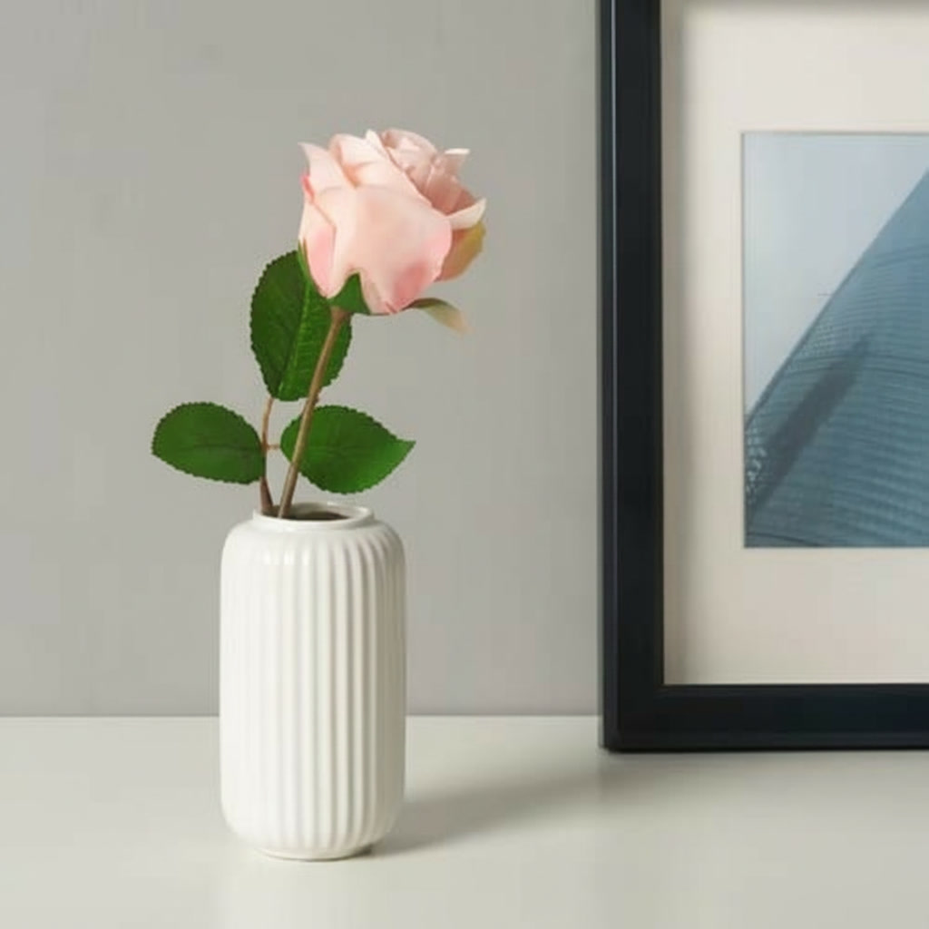STILVIK Cylindrical Stoneware Vase - Image 2