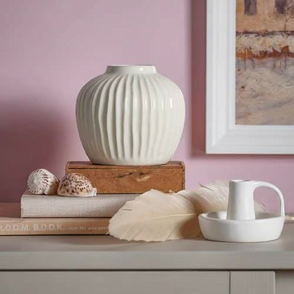 PELVIK Bulbous Stoneware Vase - Image 2