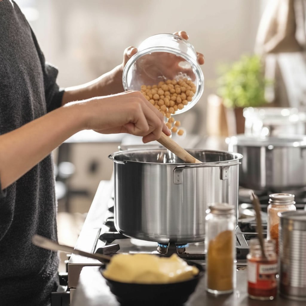 HEMVIK Glass Lid Stainless Steel Cooking Pot - Image 4