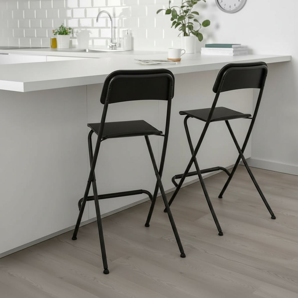 FRANVIK Folding Counter Bar Stool - Image 2