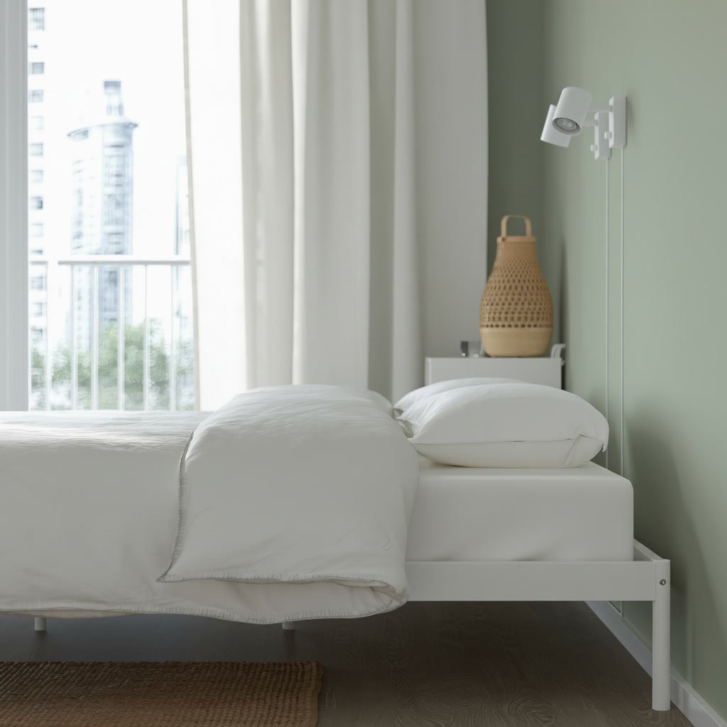 VELVIK Metal Double Bed Frame - Image 2