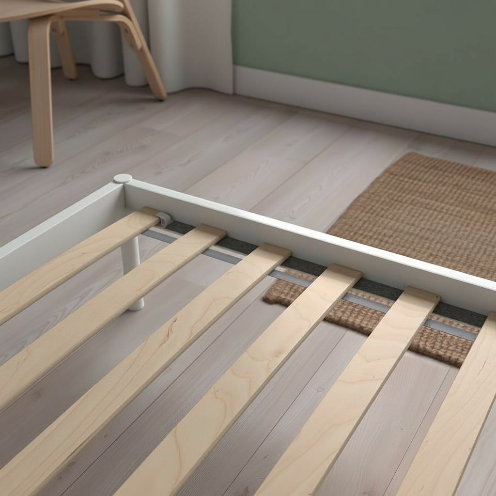 VELVIK Metal Double Bed Frame - Image 3