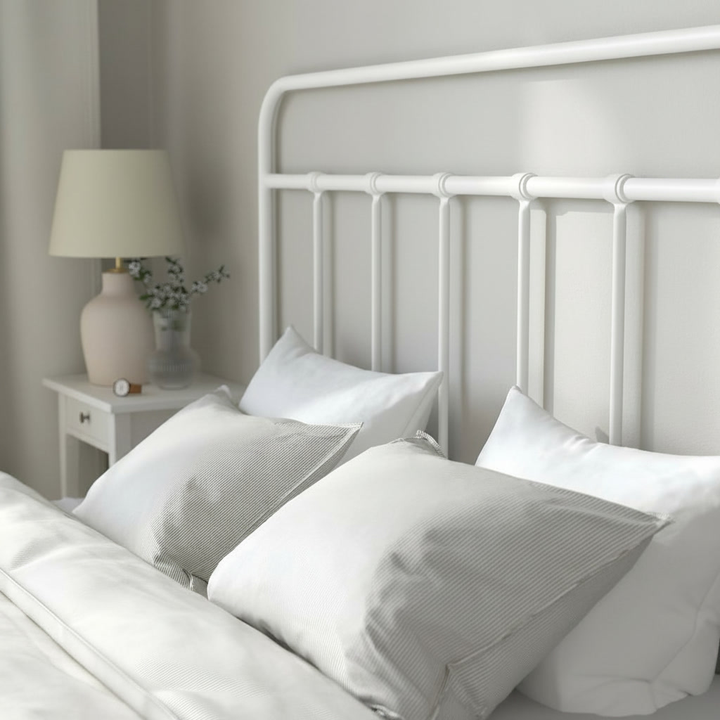 STJARNVIK Metal Double Bed Frame - Image 4