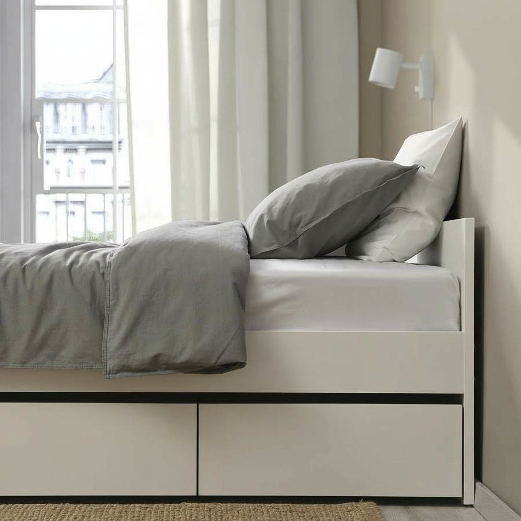 VANTARA 2-Drawer Storage Single Bed Frame - Image 2