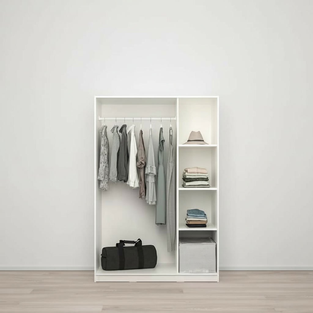 KLEPVIK Triple Door Wardrobe - Image 2