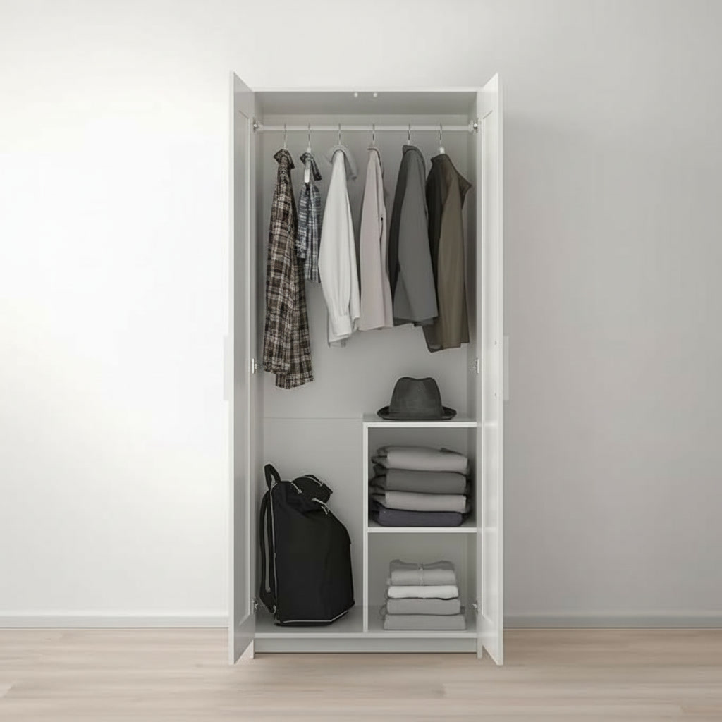 BRIMVIK Double Door Wardrobe - Image 2
