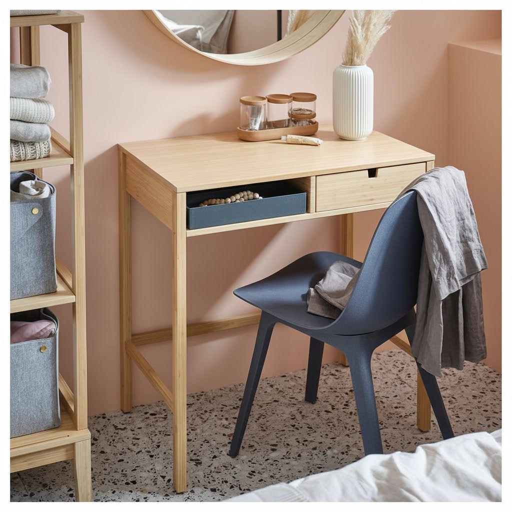 NORDISA 1-Drawer Vanity Table - Image 2