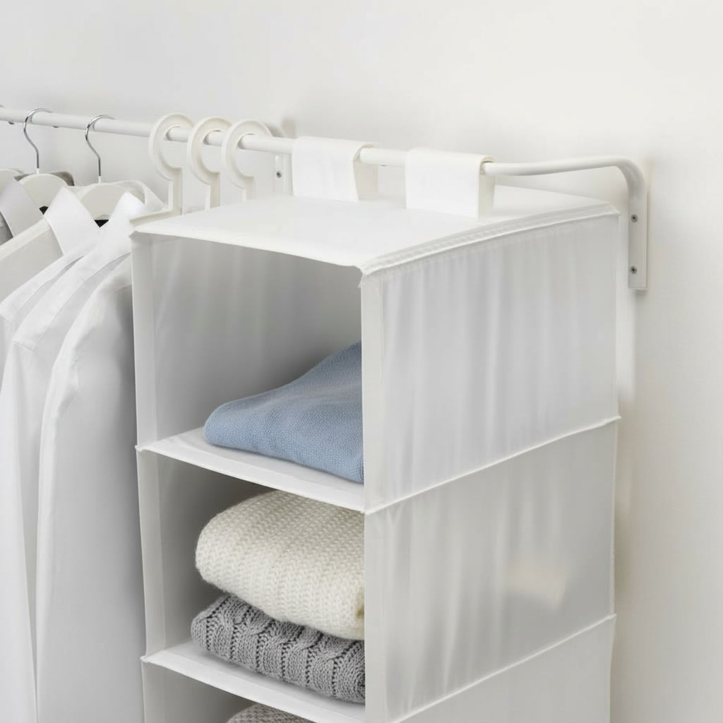 MULVIK Wall Mounted Clothes Rail - Image 2