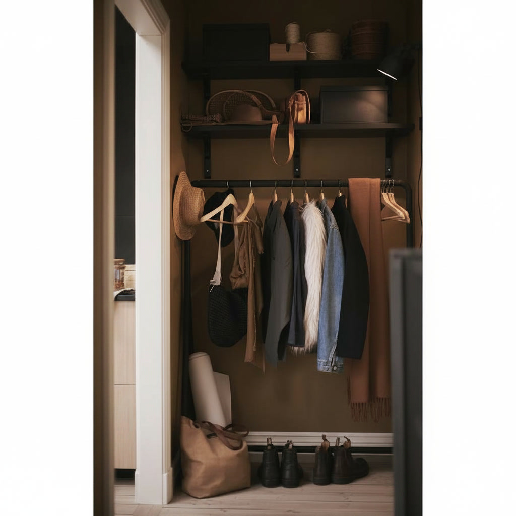 TURVIK Rolling Garment Rack - Image 3