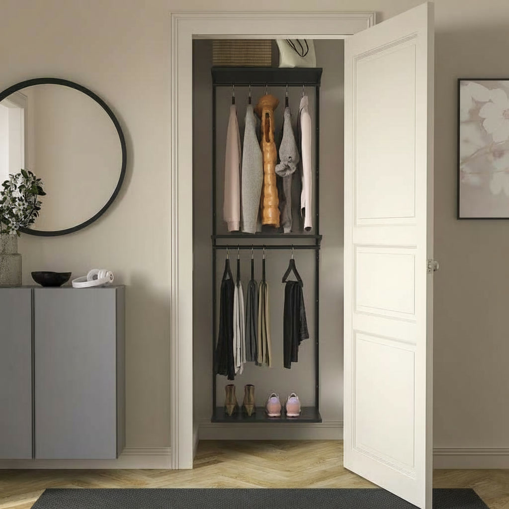 BOVIK Clothes Rail Storage System - Image 2