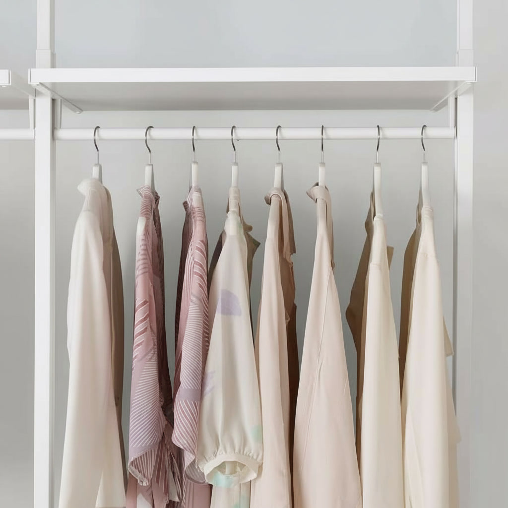 ELVARA Adjustable Clothes Rail - Image 4