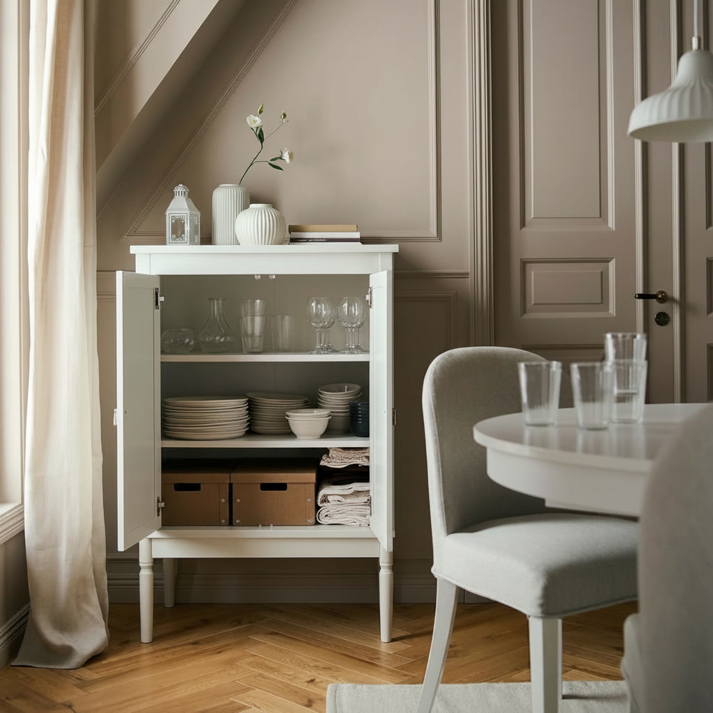 FJARVIK Double Door Storage Cabinet - Image 2
