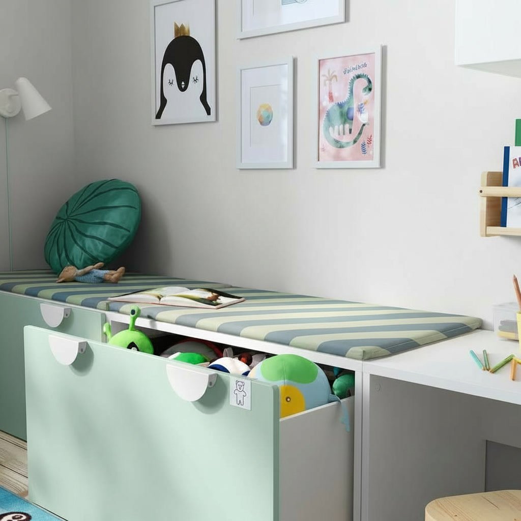 SMAVIK Rectangular Storage Bench - Image 2