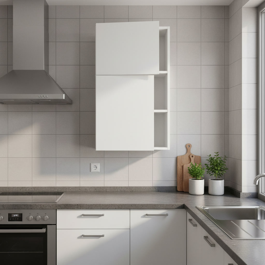 METVIK Double Door Wall Cabinet - Image 2