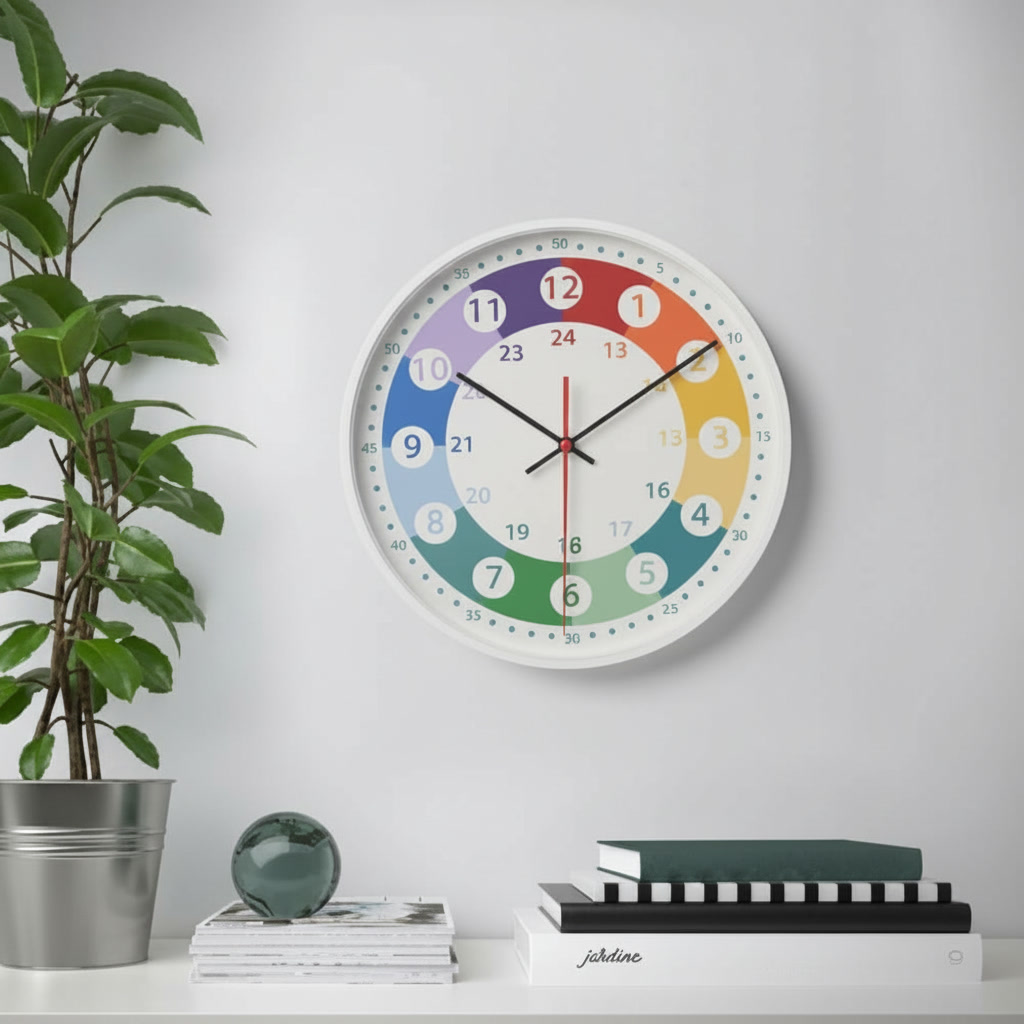 KRONTRÄD Multicoloured Clock - Image 2