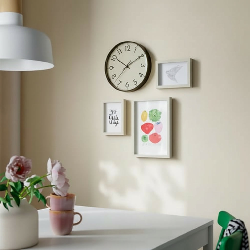 TALLVIK Round Wall Clock - Image 2