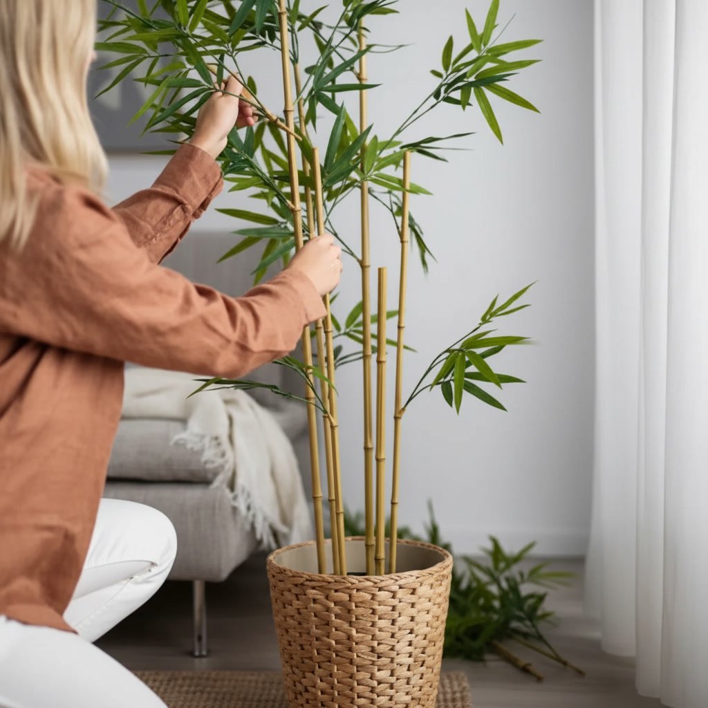 FEJVIK Artificial Bamboo Plant - Image 2