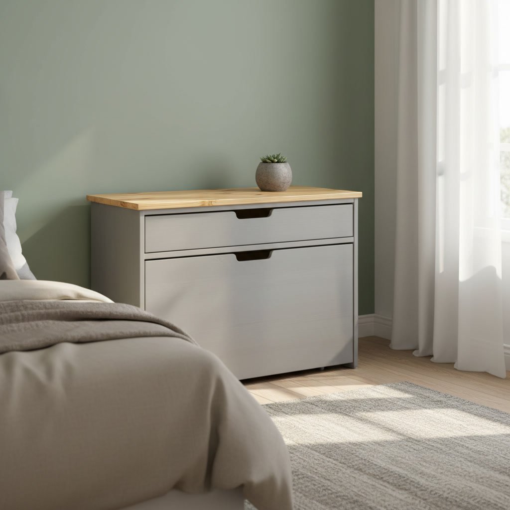 KALLSOVIK Two-Drawer Storage Bench - Image 3