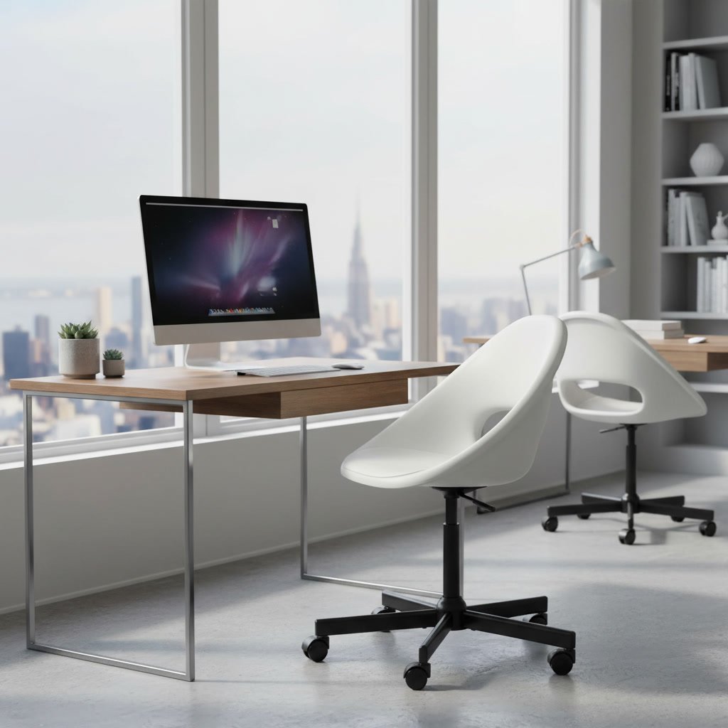 LOREGET MALSKOR Height-Adjustable Swivel Chair - Image 5