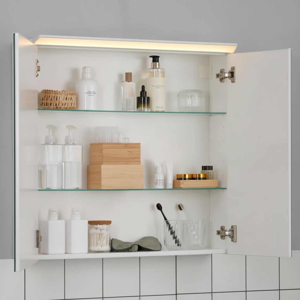 TREASVIK LED Mirror Cabinet - Image 2