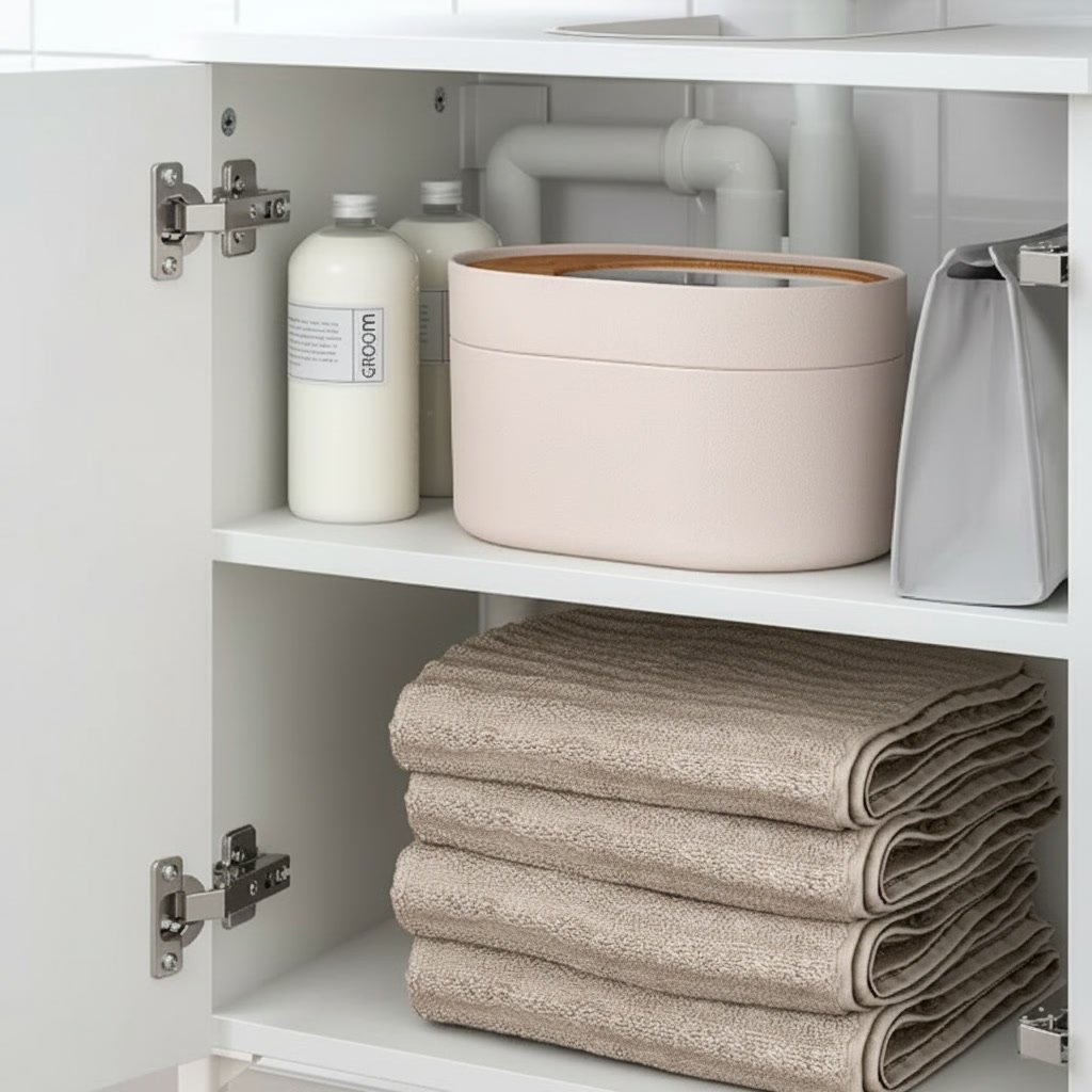 NYSVIK 2-Door Basin Vanity Unit - Image 2