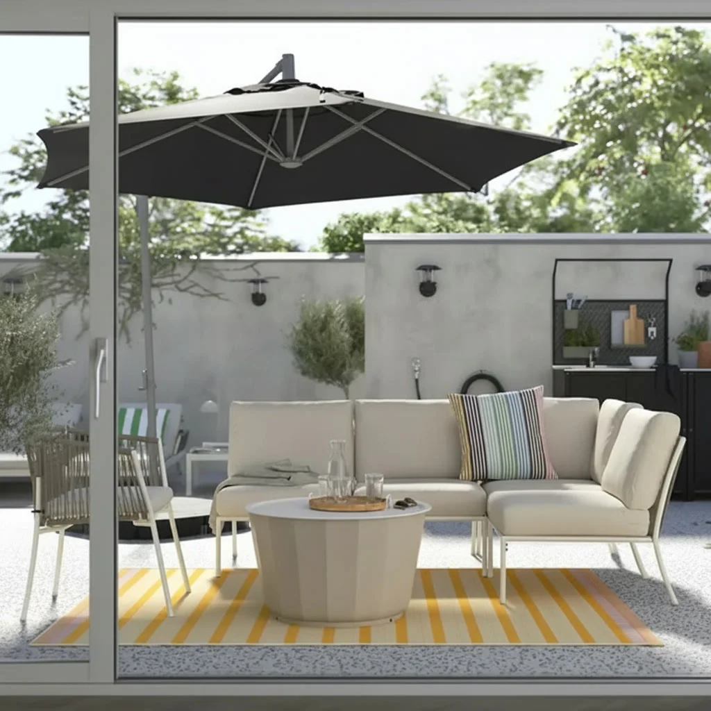 SEGERAN 3-Seat Sofa Coffee Table Set - Image 2