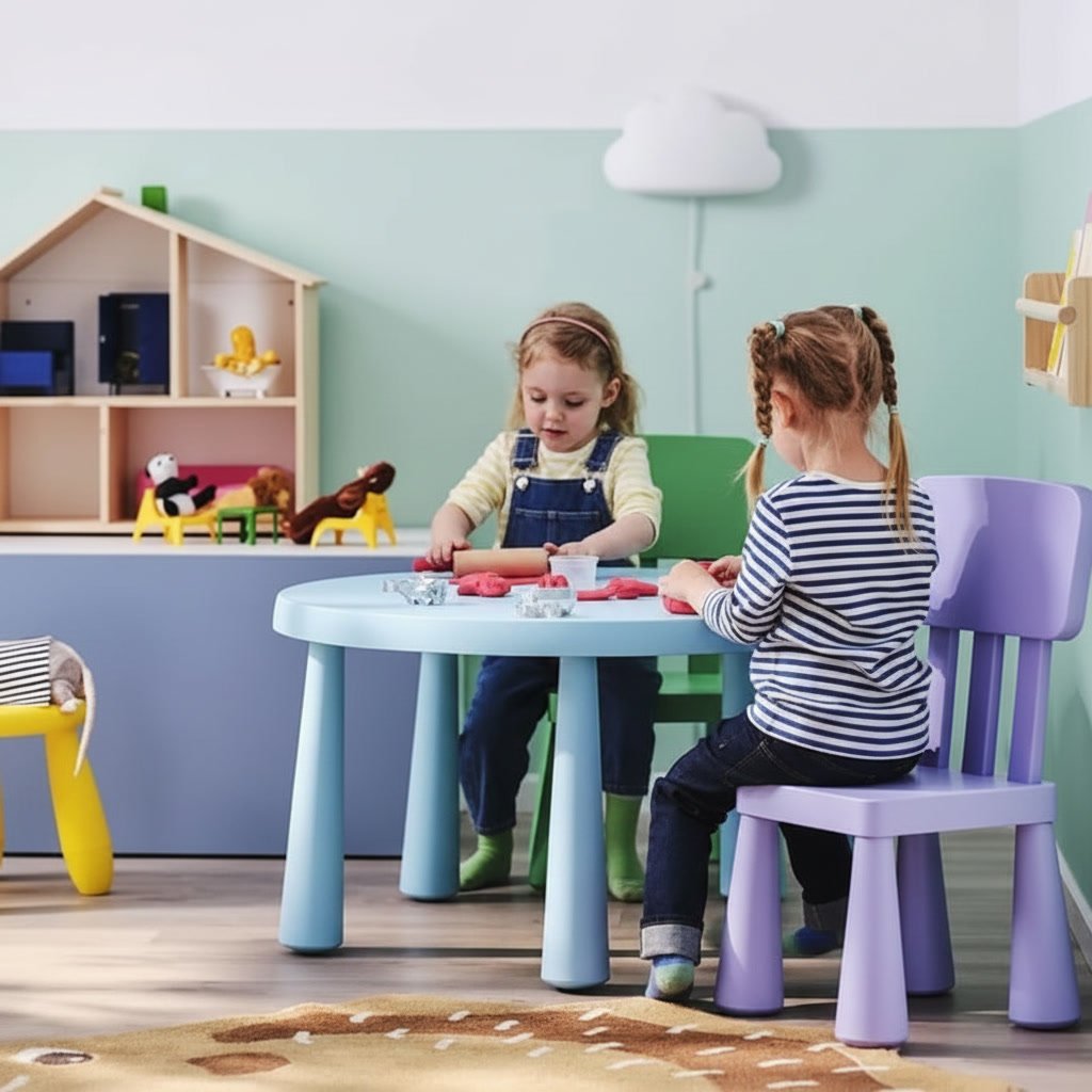 MALMUT Children Round Plastic Table - Image 2