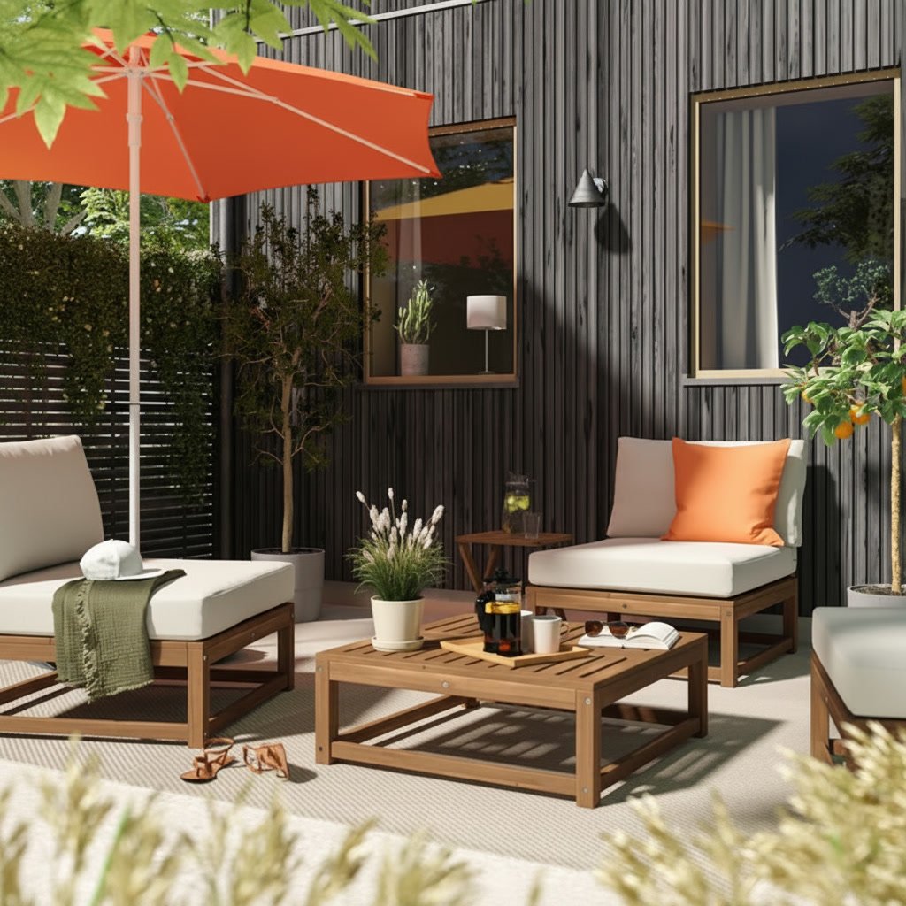 NAMMAROK Slatted Lounge Chair - Image 2