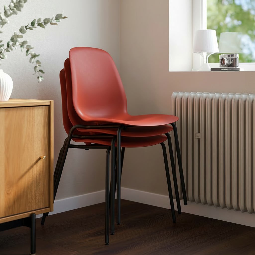 SKALVIK Dining Chair with Metal Frame - Image 2