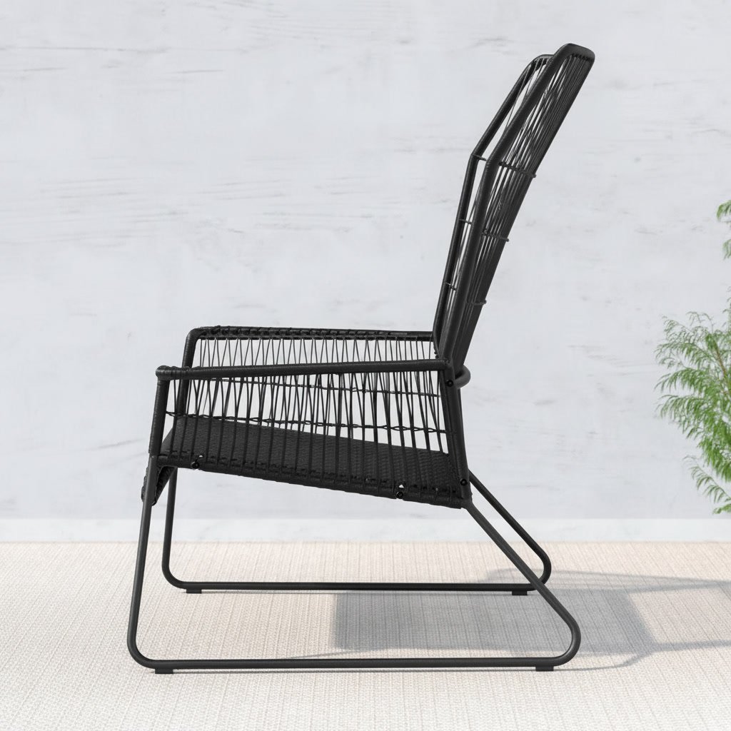 TALLSKER Woven Metal Armchair - Image 2