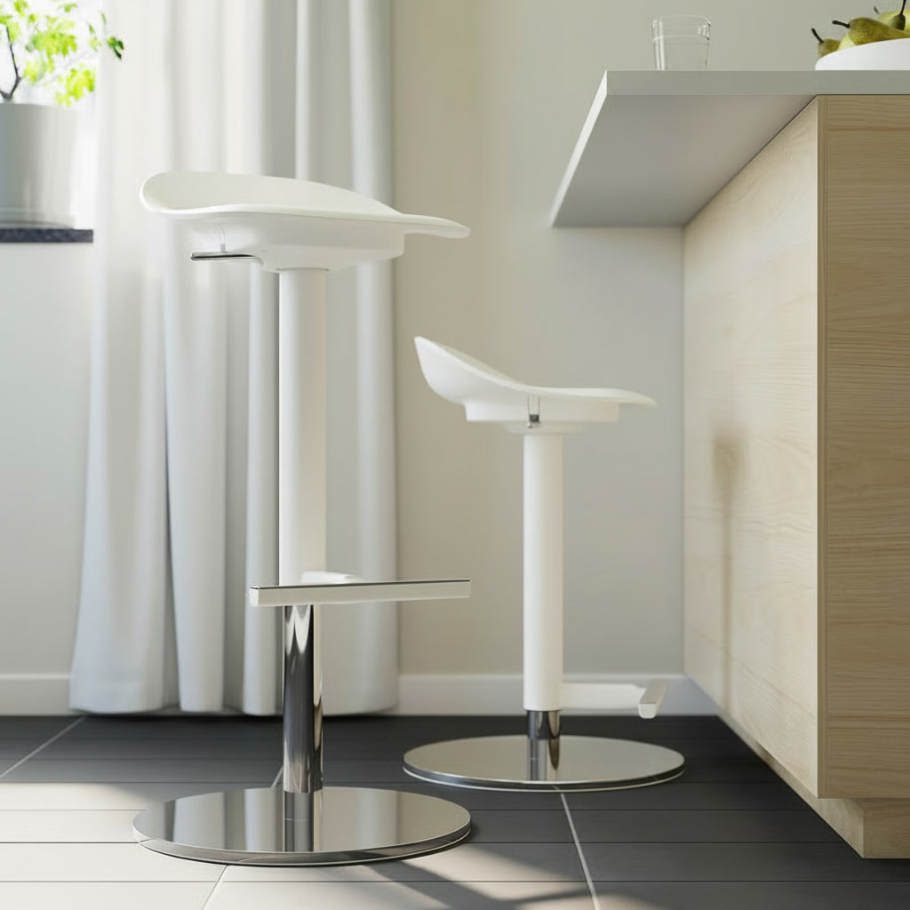 JANORA Bar Stool Tall Seating for Kitchen and Breakfast Bars - Image 2