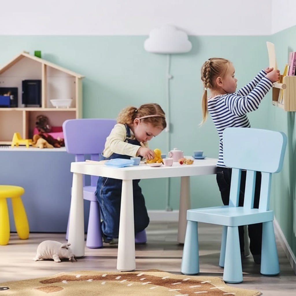 MALMUT Rectangular Table Chair Set - Image 3