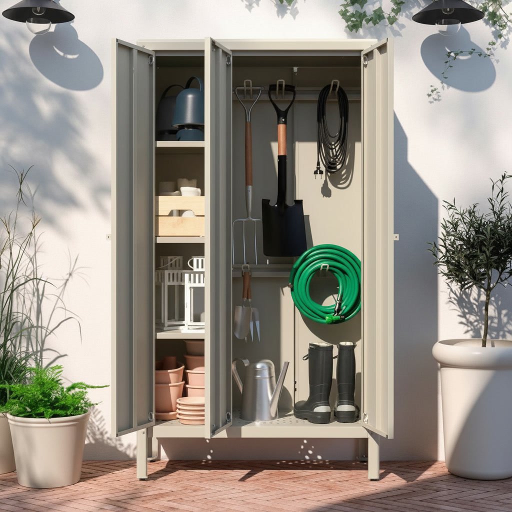 KOLBJAR Double Door Storage Cabinet - Image 2