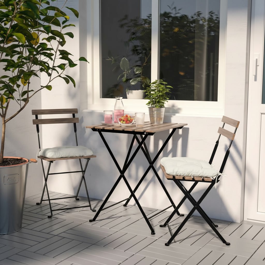TARNOA Foldable Wooden Chair - Image 2