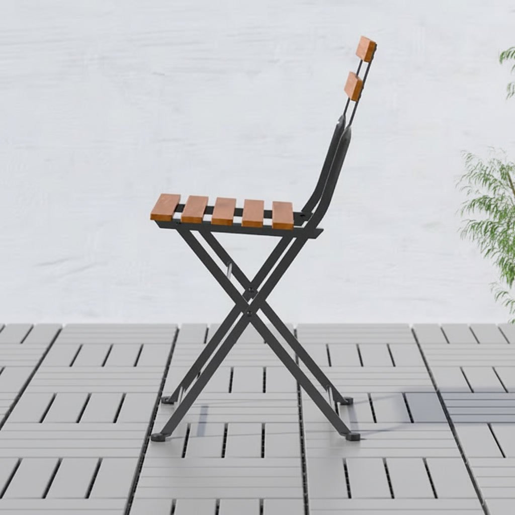 TARNOA Foldable Wooden Chair - Image 3