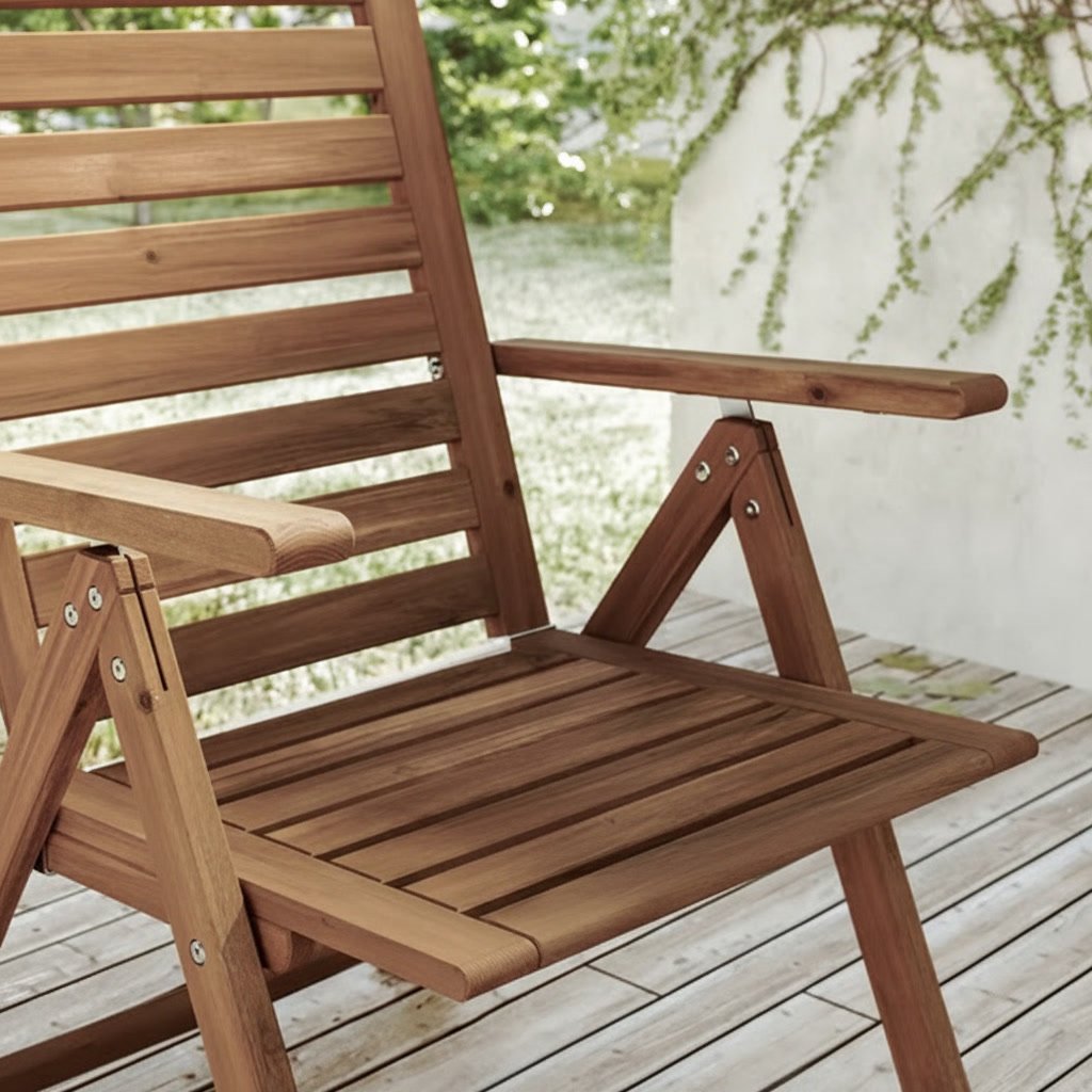 NAMMAROK Slatted-Back Reclining Chair - Image 2