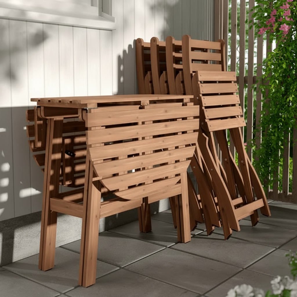 ASKHOLM Acacia Folding Chair - Image 2