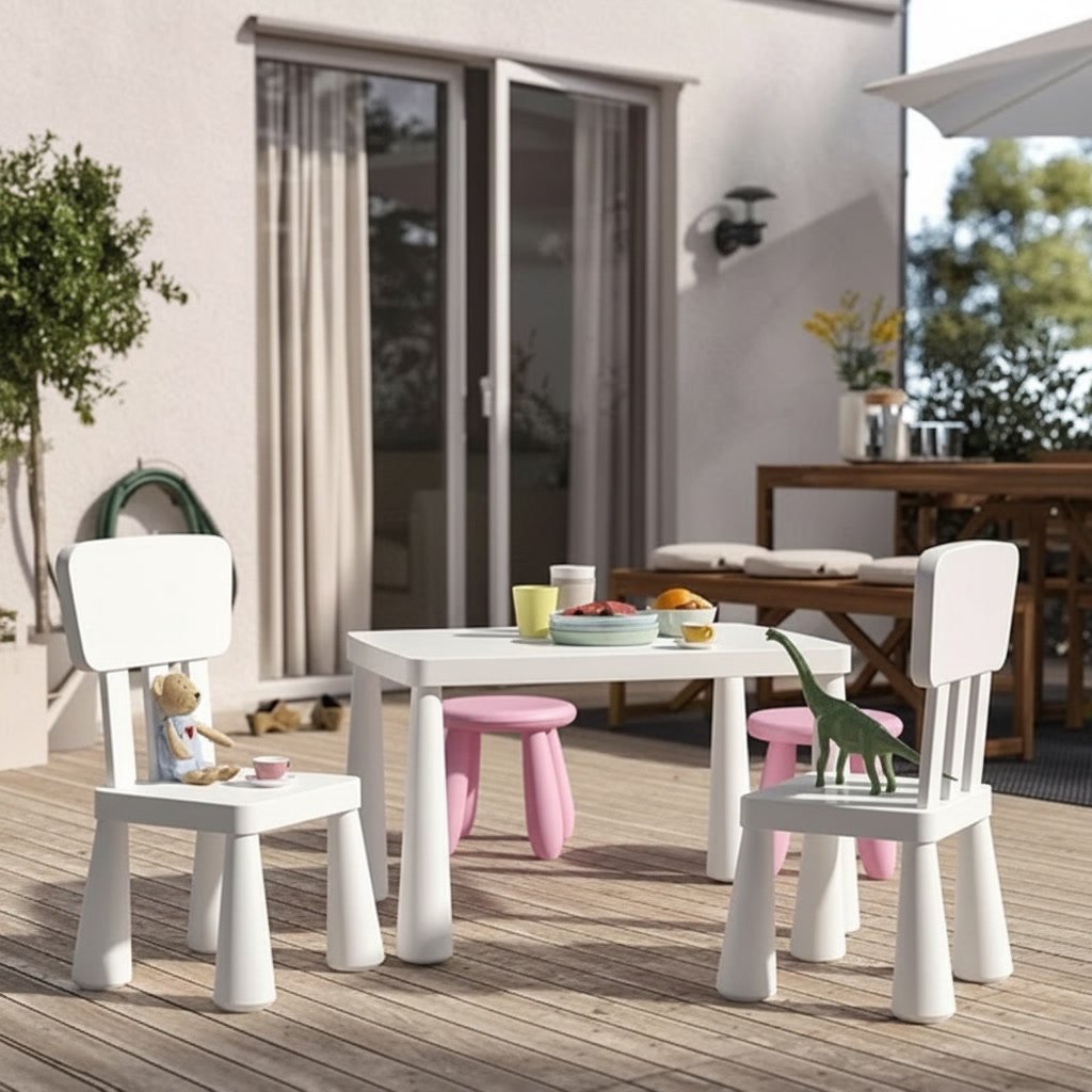 MALMUT Rectangular Table Chair Set - Image 2