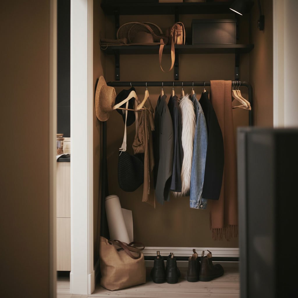 TURVIK Rolling Garment Rack - Image 3
