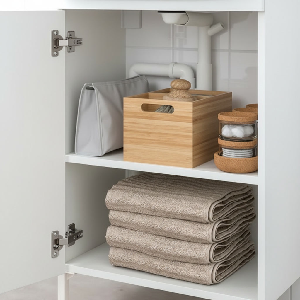 NYSVIK/BJORVIK Basin Tap Vanity Unit - Image 2