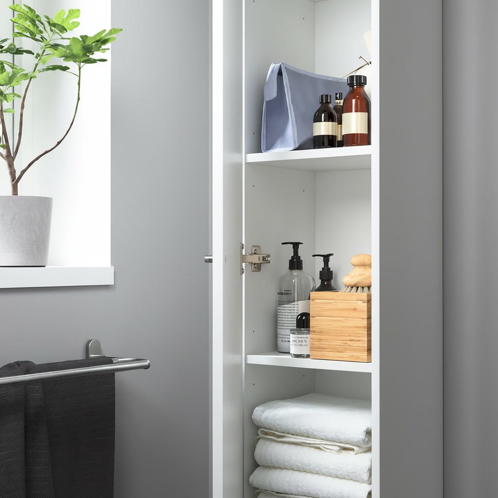 NYSVIK Tall Shelving Cabinet - Image 2