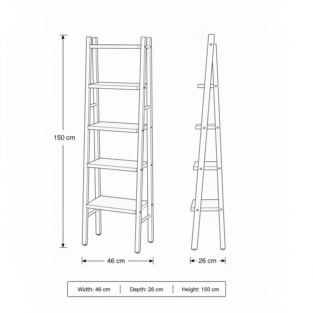VILVIK Birch Shelving Unit - Image 4