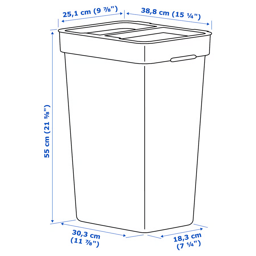 HALVEN Stackable Lidded Bin - Image 3